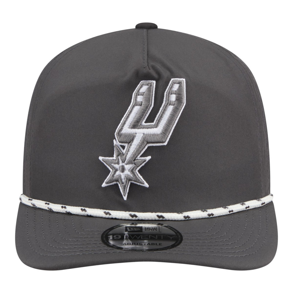 San Antonio Spurs Tonal Rope 19TWENTY Adjustable Hat Graphite