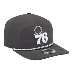 Philadelphia 76ers Tonal Rope 19TWENTY Adjustable Hat Graphite