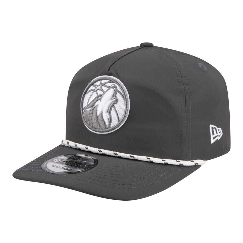Minnesota Timberwolves Tonal Rope 19TWENTY Adjustable Hat Graphite