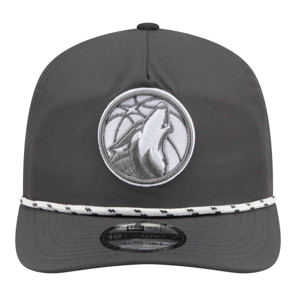 Minnesota Timberwolves Tonal Rope 19TWENTY Adjustable Hat Graphite