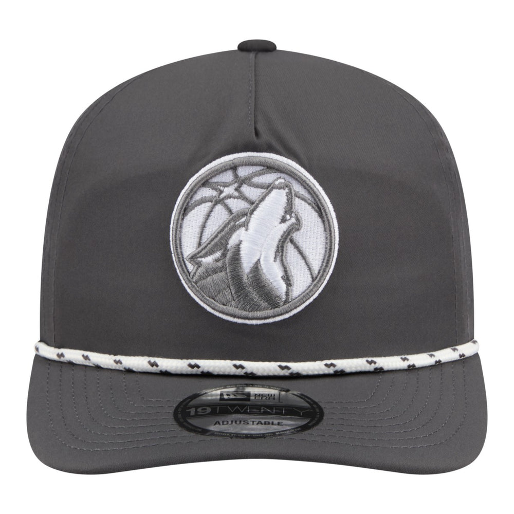 Minnesota Timberwolves Tonal Rope 19TWENTY Adjustable Hat Graphite