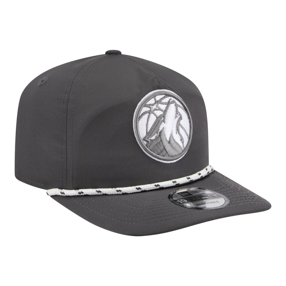 Minnesota Timberwolves Tonal Rope 19TWENTY Adjustable Hat Graphite