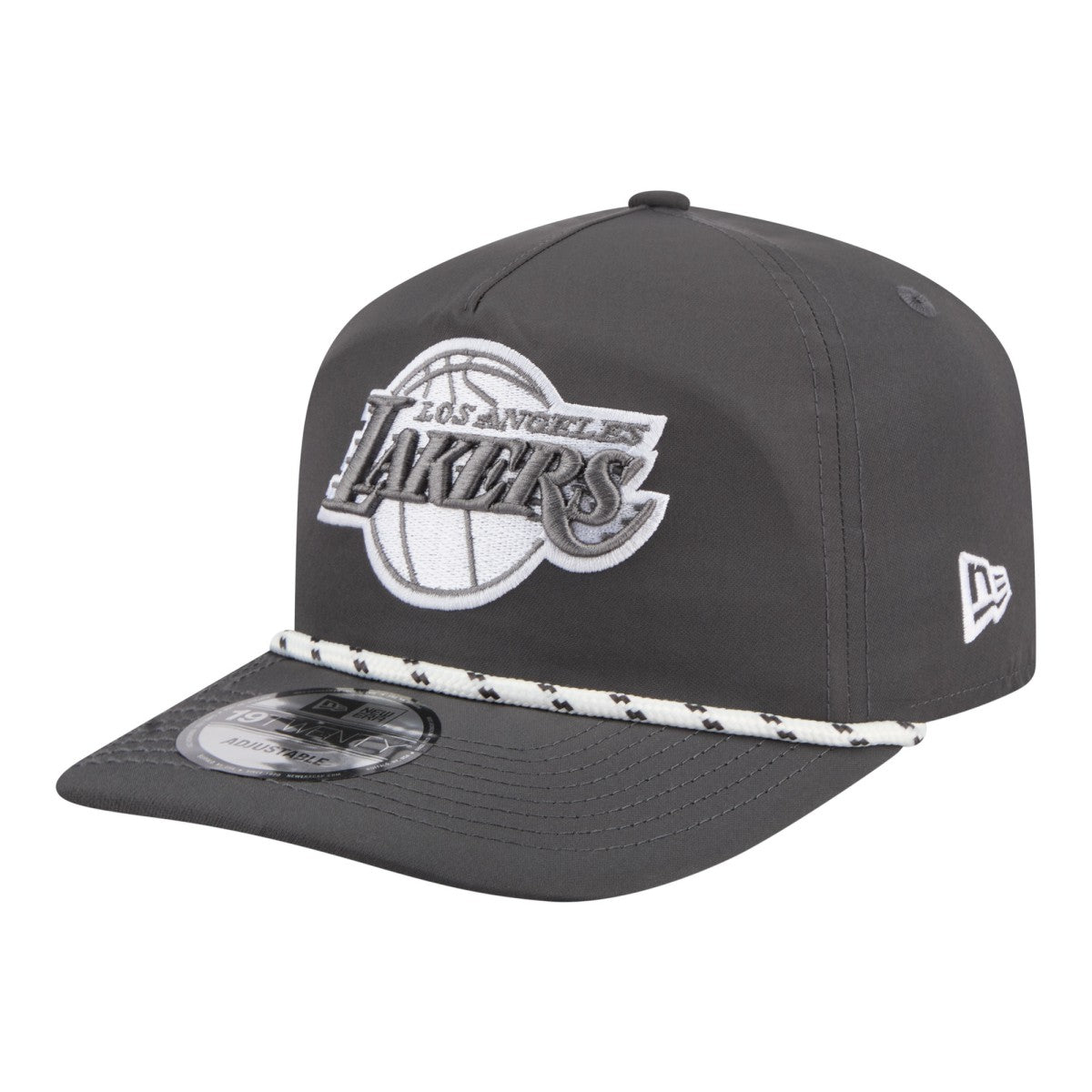 Los Angeles Lakers Tonal Rope 19TWENTY Adjustable Hat Graphite