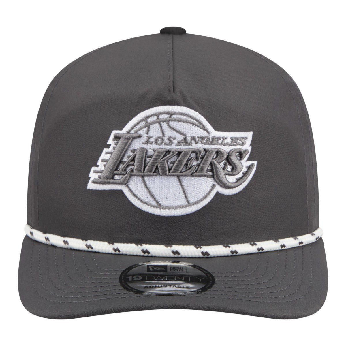 Los Angeles Lakers Tonal Rope 19TWENTY Adjustable Hat Graphite