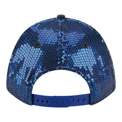 New York Knicks Women's Sequin M-Crown 9FORTY Adjustable Hat Blue