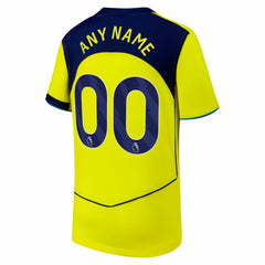 Tottenham Hotspur Youth 2025/26 Third Replica Custom Jersey Yellow