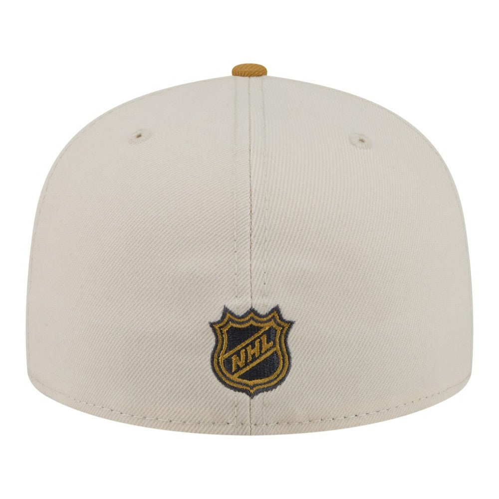 NHL San Jose Sharks New Era Colorpack Two-Tone 59FIFTY Fitted Hat - Cream/Tan