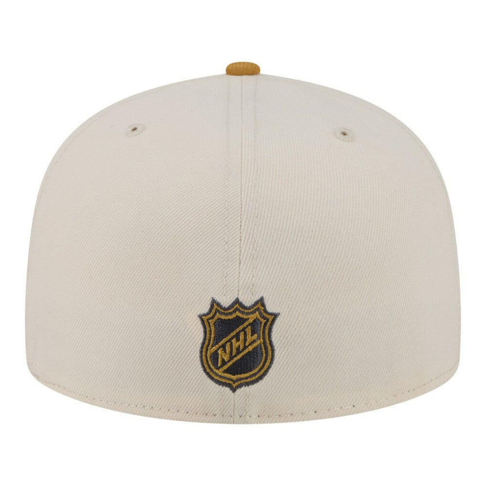 NHL St. Louis Blues New Era Colorpack Two-Tone 59FIFTY Fitted Hat - Cream/Tan