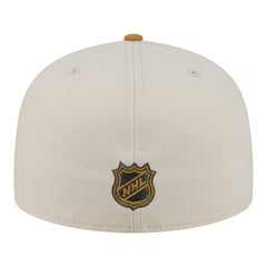 NHL Florida Panthers New Era Colorpack Two-Tone 59FIFTY Fitted Hat - Cream/Tan