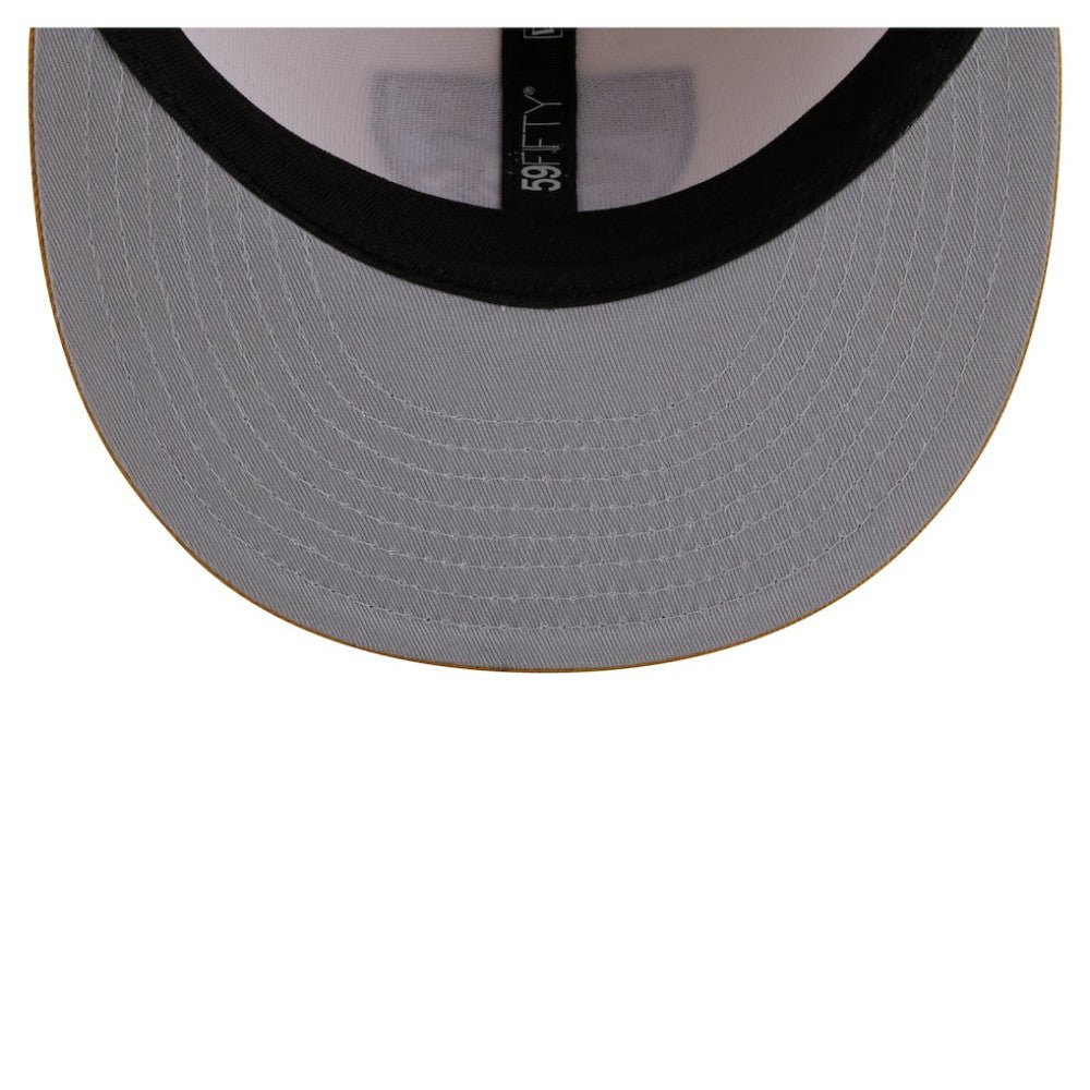 NHL Florida Panthers New Era Colorpack Two-Tone 59FIFTY Fitted Hat - Cream/Tan