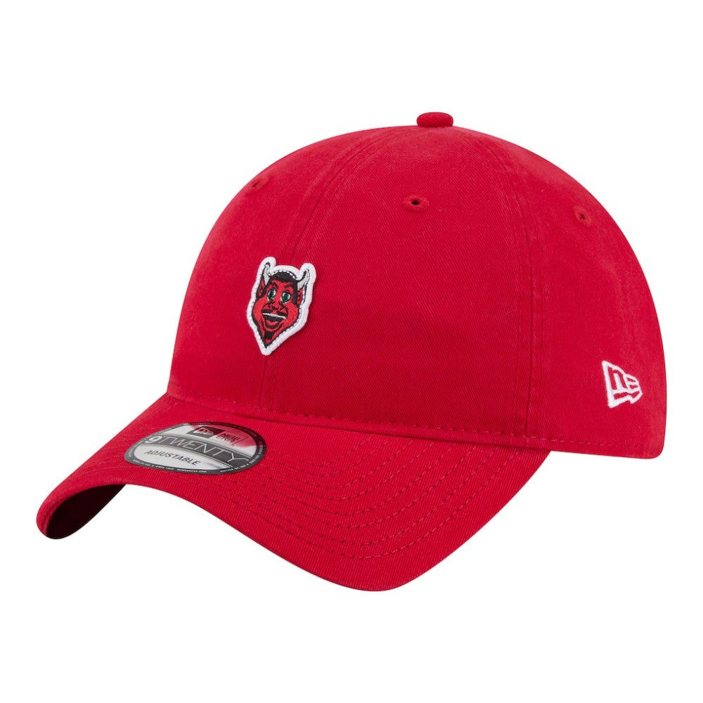 NHL New Jersey Devils New Era Unisex Mascot Patch 9TWENTY Adjustable Hat - Red