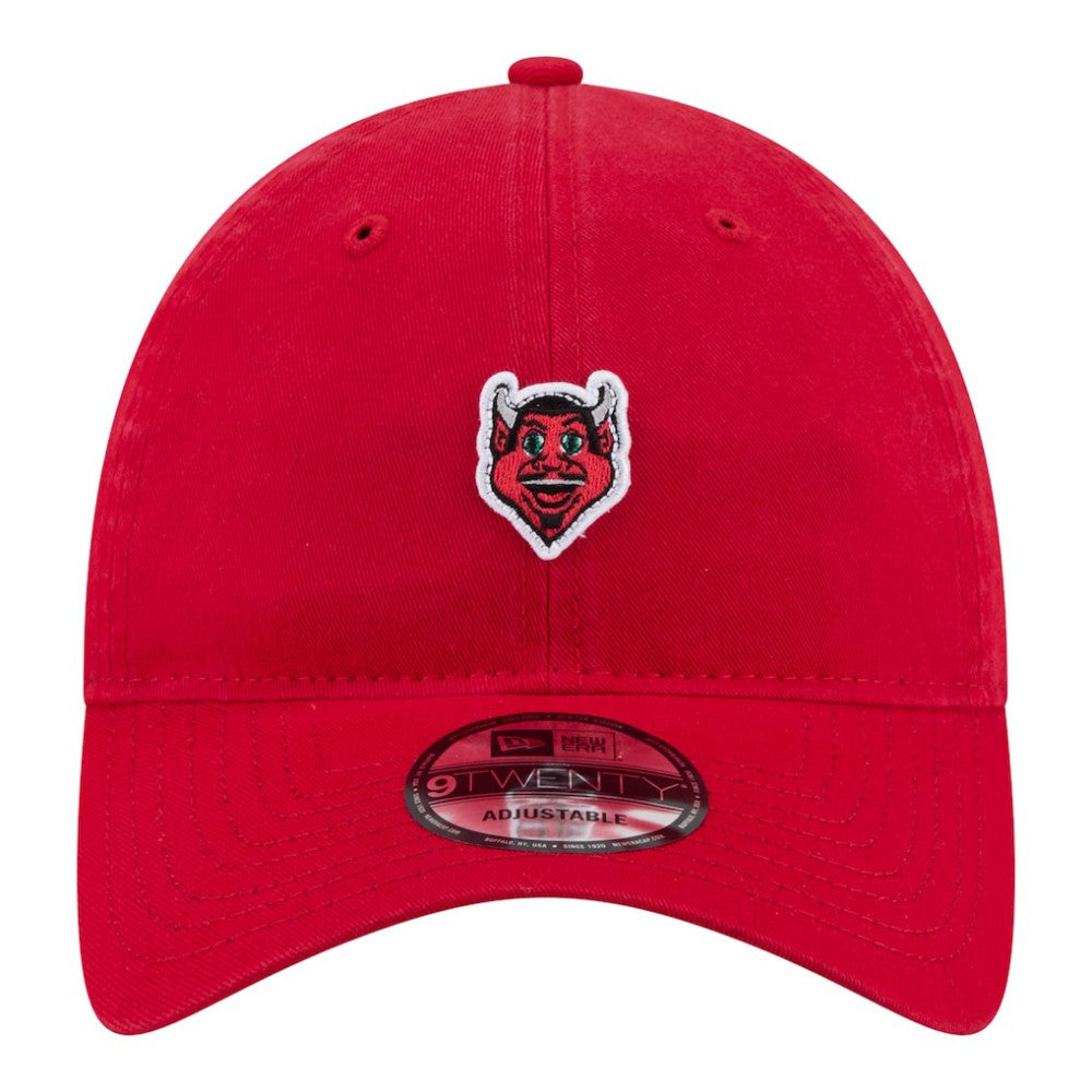 NHL New Jersey Devils New Era Unisex Mascot Patch 9TWENTY Adjustable Hat - Red