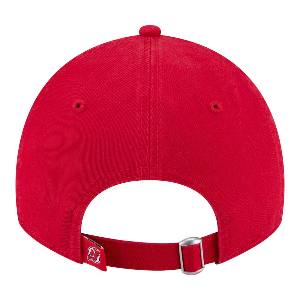 NHL New Jersey Devils New Era Unisex Mascot Patch 9TWENTY Adjustable Hat - Red