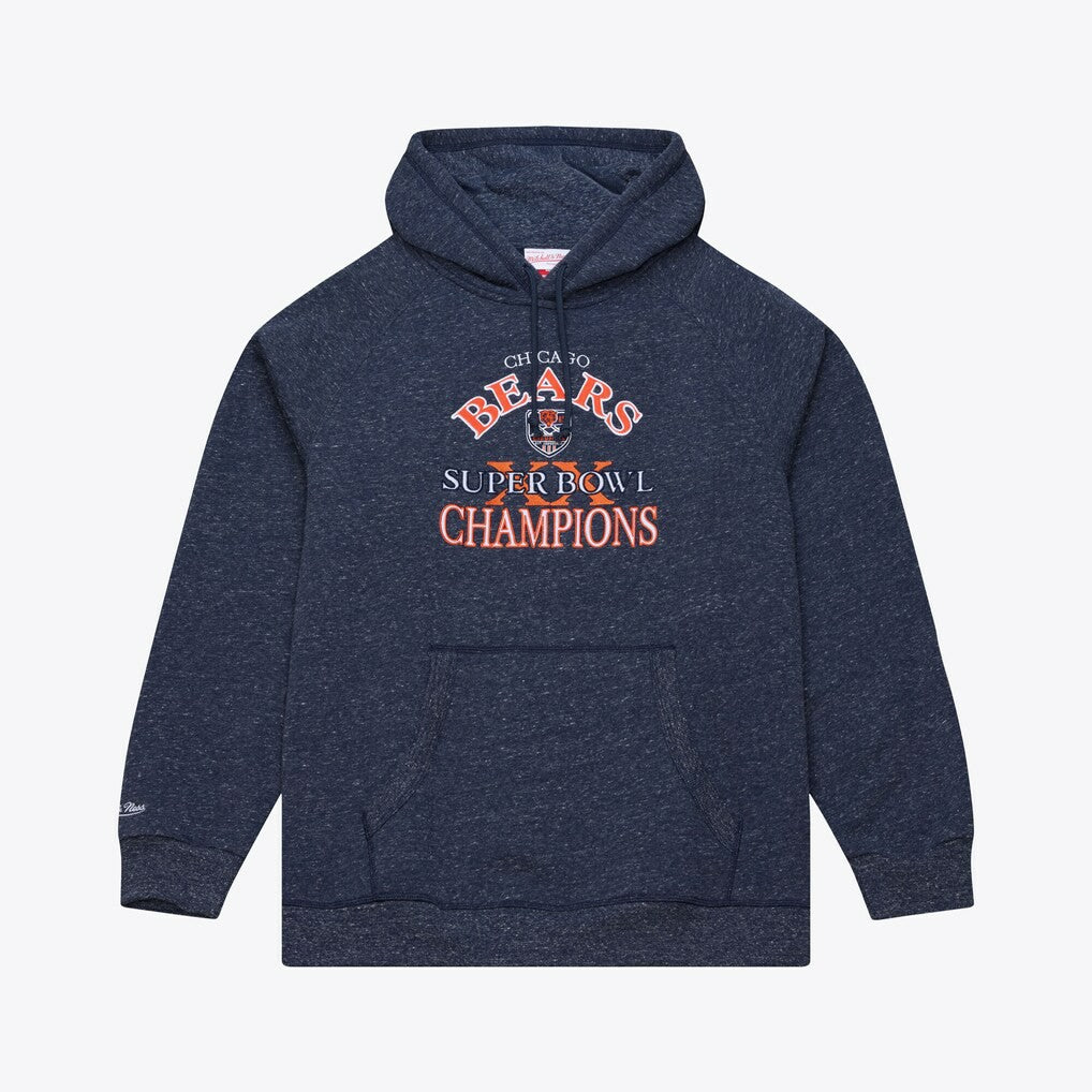 Chicago Bears 1985 Super Bowl Champions Winning Streak Hoodie Navy