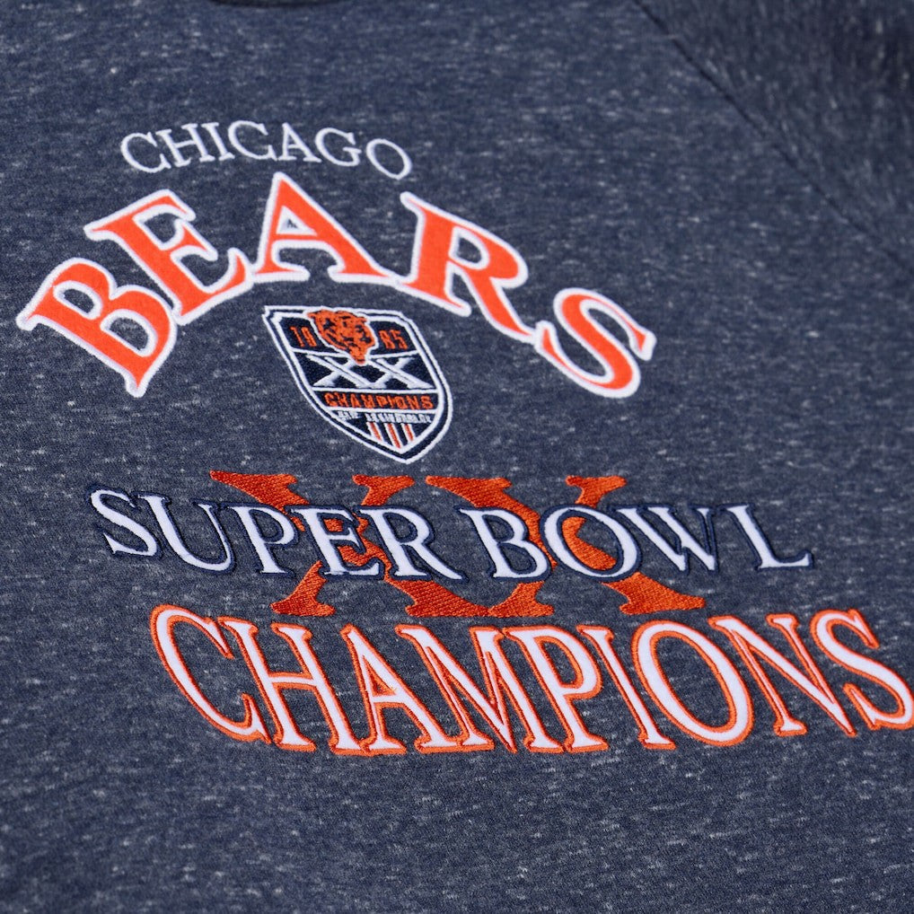 Chicago Bears 1985 Super Bowl Champions Winning Streak Hoodie Navy