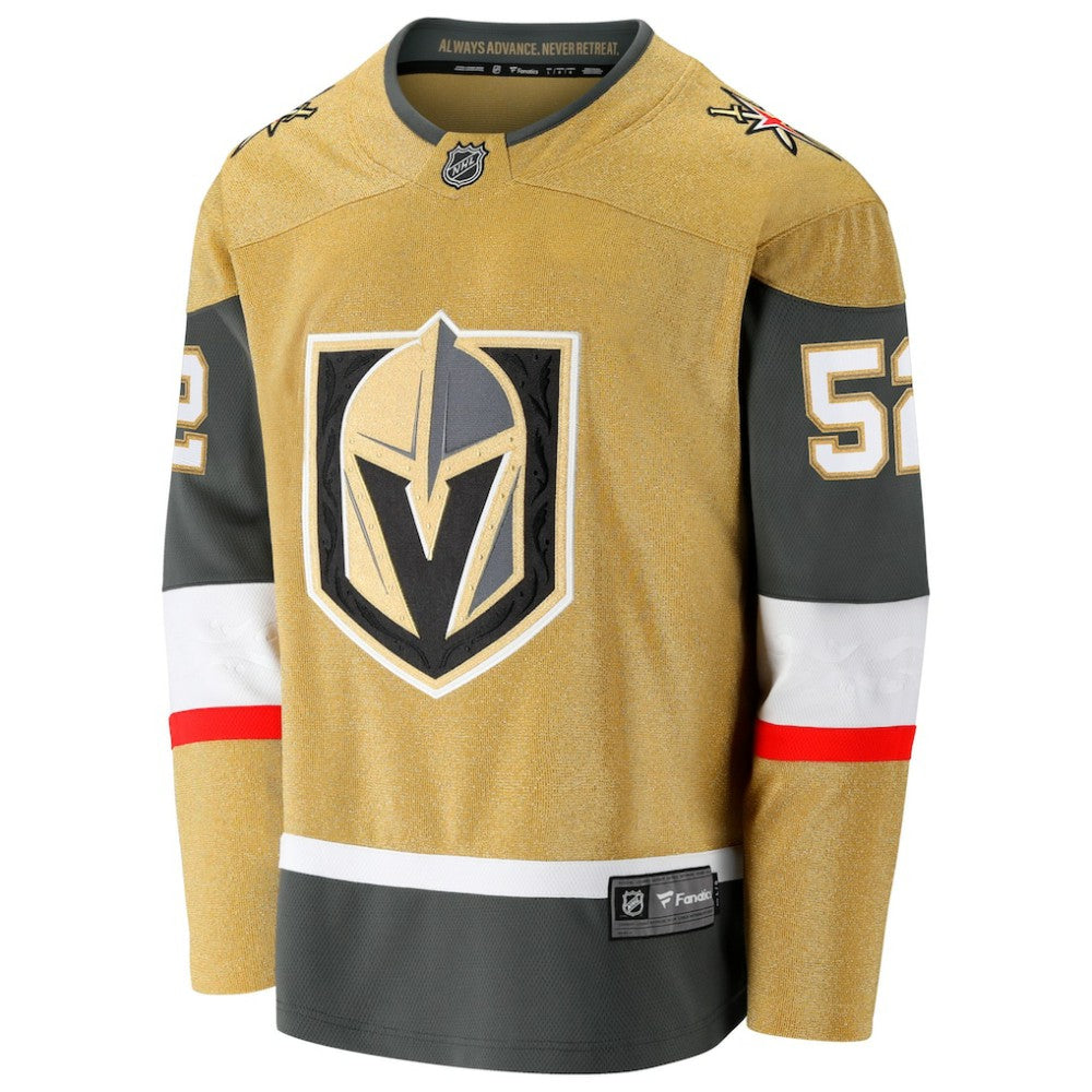 NHL Dylan Coghlan Vegas Golden Knights Fanatics Home Breakaway Jersey - Gold