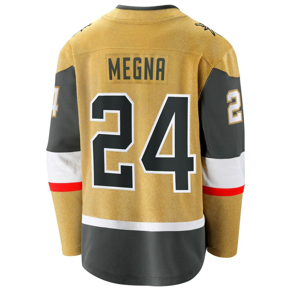 NHL Jaycob Megna Vegas Golden Knights Fanatics Home Breakaway Jersey - Gold