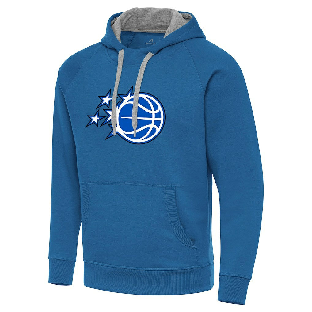 Orlando Magic Antigua New Logo Victory Pullover Hoodie Blue