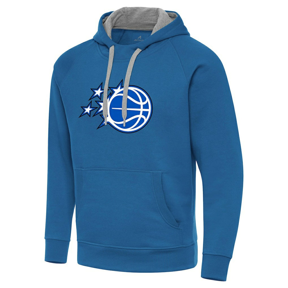 Orlando Magic Antigua New Logo Victory Pullover Hoodie Blue
