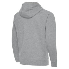Orlando Magic Antigua New Logo Victory Full-Zip Hooded Sweatshirt Heather Gray