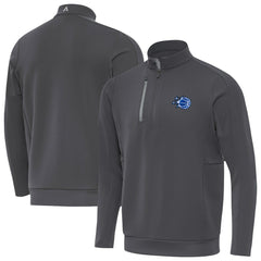 Orlando Magic Antigua New Logo Generation Quarter-Zip Pullover Top Pewter