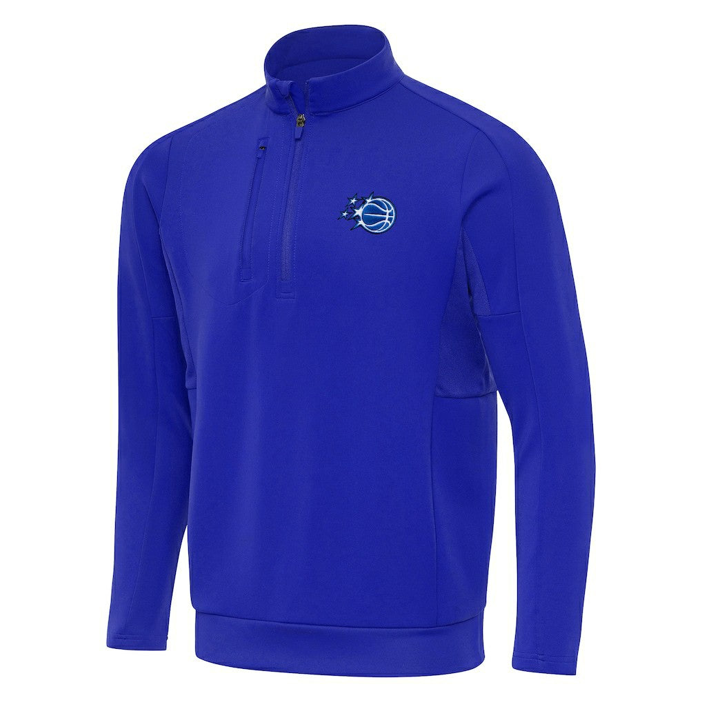 Orlando Magic Antigua New Logo Generation Quarter-Zip Pullover Top Royal