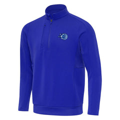 Orlando Magic Antigua New Logo Generation Quarter-Zip Pullover Top Royal
