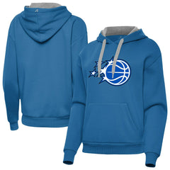 Orlando Magic Antigua Women's New Logo Victory Pullover Hoodie Blue