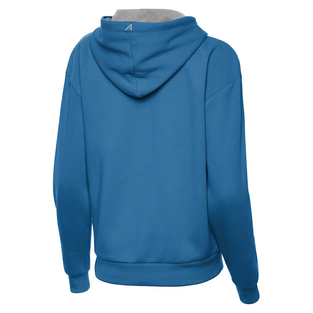 Orlando Magic Antigua Women's New Logo Victory Pullover Hoodie Blue