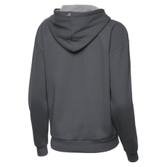 Orlando Magic Antigua Women's New Logo Victory Pullover Hoodie Charcoal