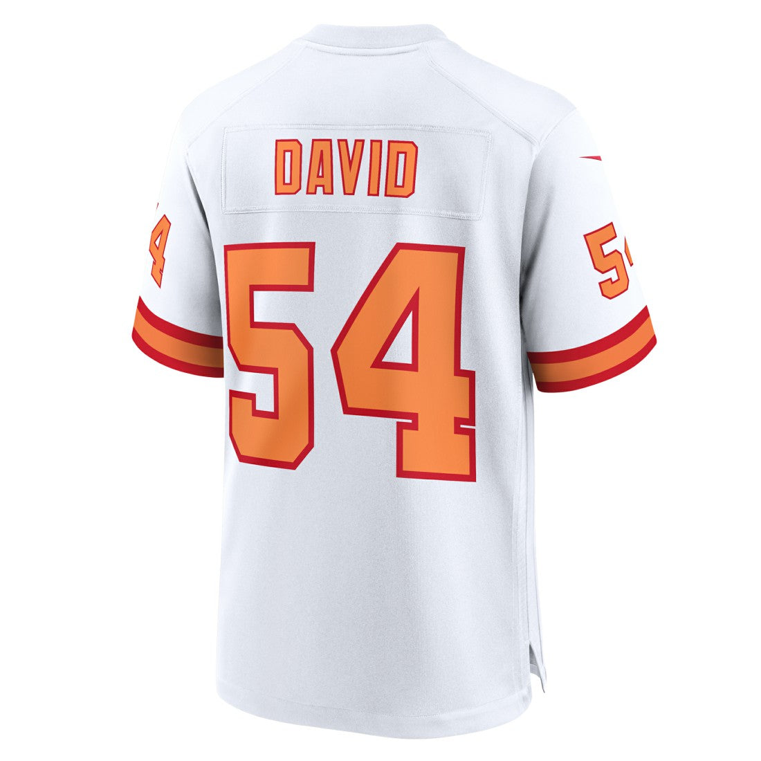 Lavonte David '76 Tampa Bay Buccaneers 50th Season Game Jersey White