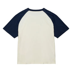 Atlanta Braves Mitchell & Ness Women's Boyfriend Raglan T-Shirt - Cream T-shirts