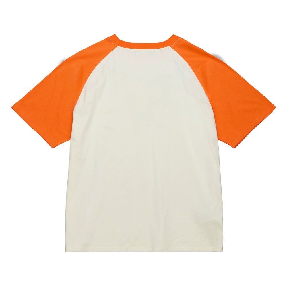 Baltimore Orioles Mitchell & Ness Women's Boyfriend Raglan T-Shirt - Cream T-shirts