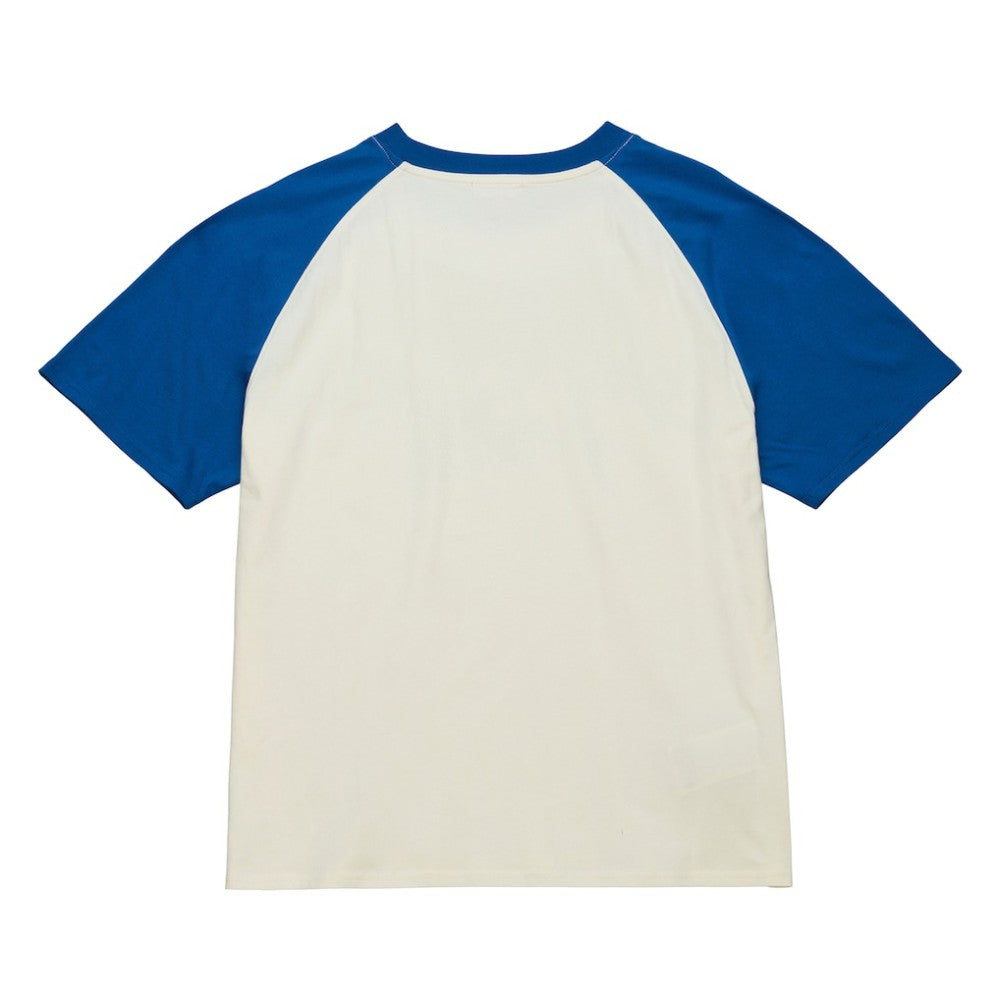 Chicago Cubs Mitchell & Ness Women's Boyfriend Raglan T-Shirt - Cream T-shirts