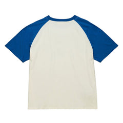 Chicago Cubs Mitchell & Ness Women's Boyfriend Raglan T-Shirt - Cream T-shirts
