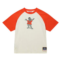 San Francisco Giants Mitchell & Ness Women's Boyfriend Raglan T-Shirt - Cream T-shirts