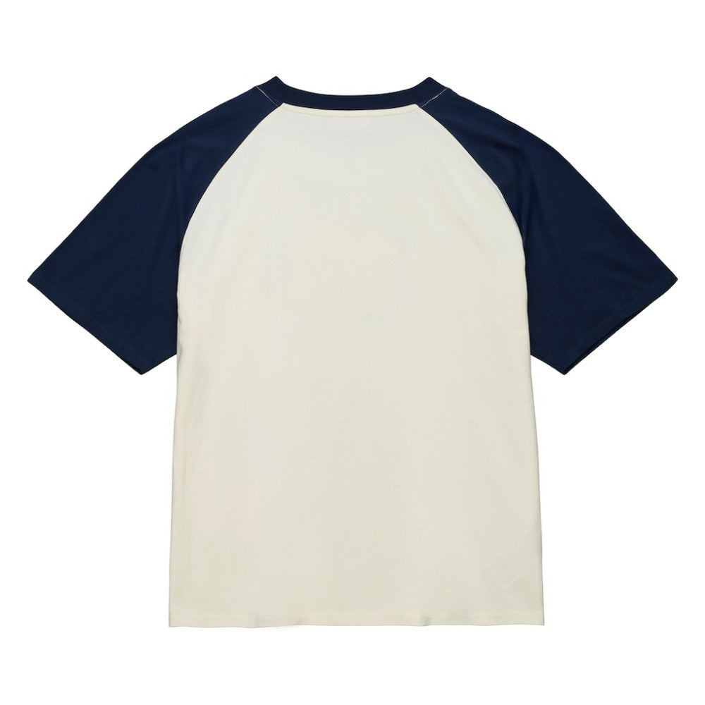 Seattle Mariners Mitchell & Ness Women's Boyfriend Raglan T-Shirt - Cream T-shirts