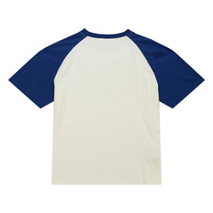 Milwaukee Brewers Mitchell & Ness Women's Boyfriend Raglan T-Shirt - Cream T-shirts