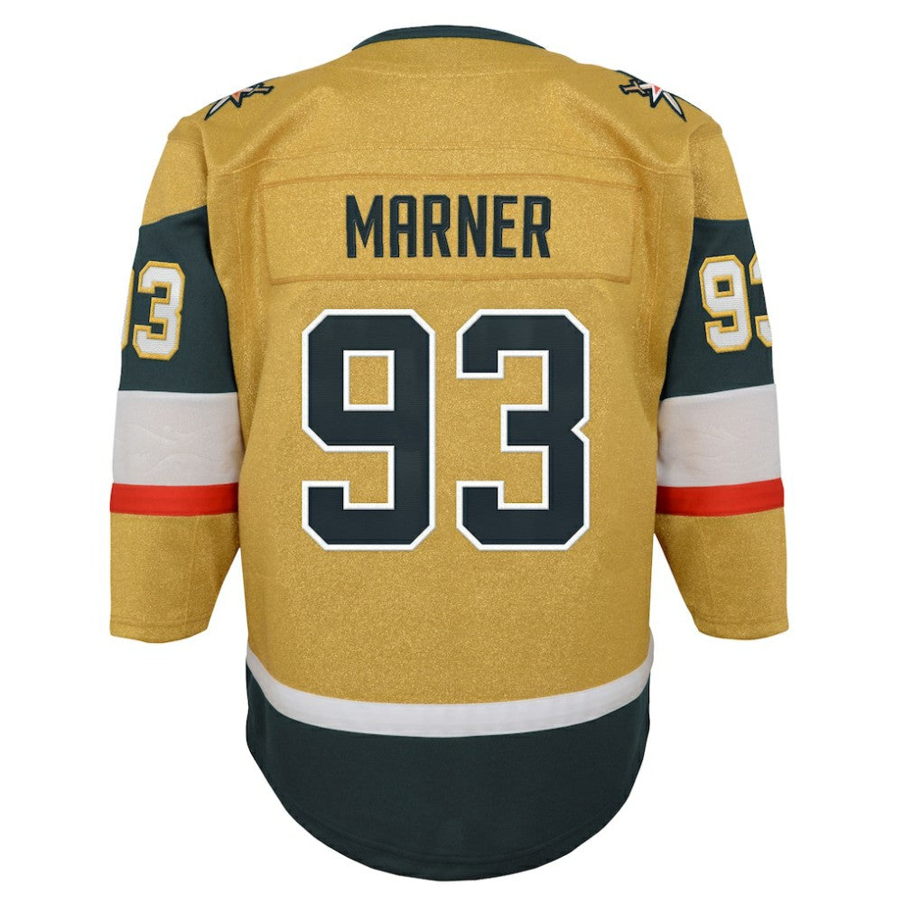 NHL Mitch Marner Vegas Golden Knights Outerstuff Youth Premier Player Jersey - Gold