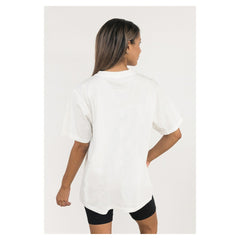 Indianapolis Colts Gameday Couture Women's Oversized Classic Fierce Focus T-Shirt White