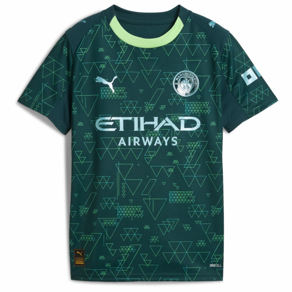 Manchester City x EA SPORTS FC Youth 2025/26 Fourth Jersey Green