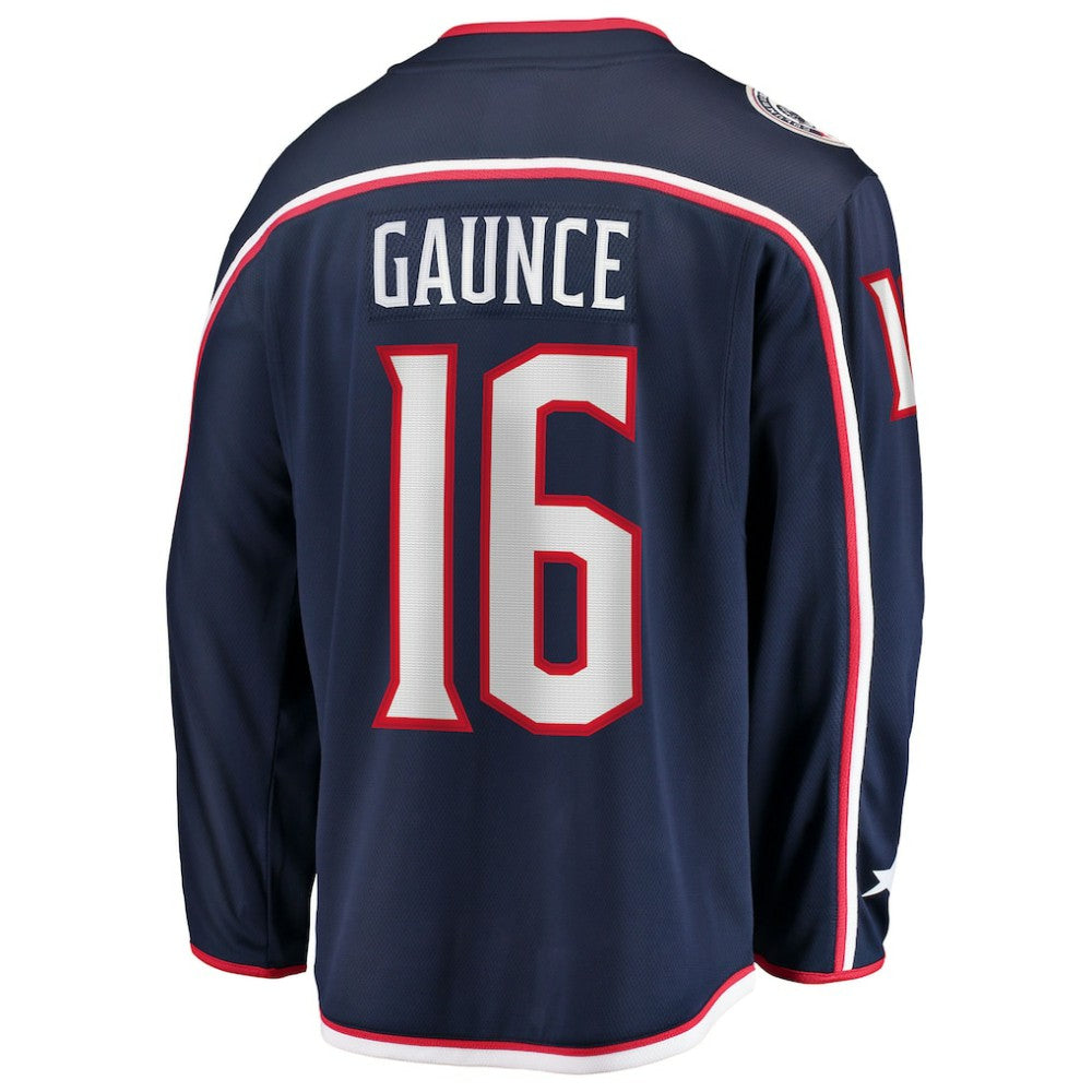 NHL Brendan Gaunce Columbus Blue Jackets Fanatics Home Breakaway Jersey - Navy