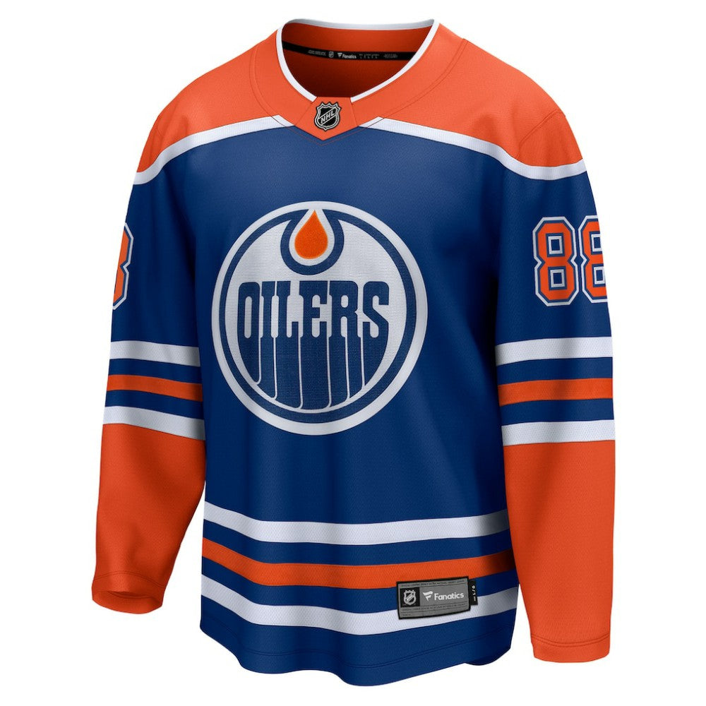 NHL Andrew Mangiapane Edmonton Oilers Fanatics Home Breakaway Jersey - Royal
