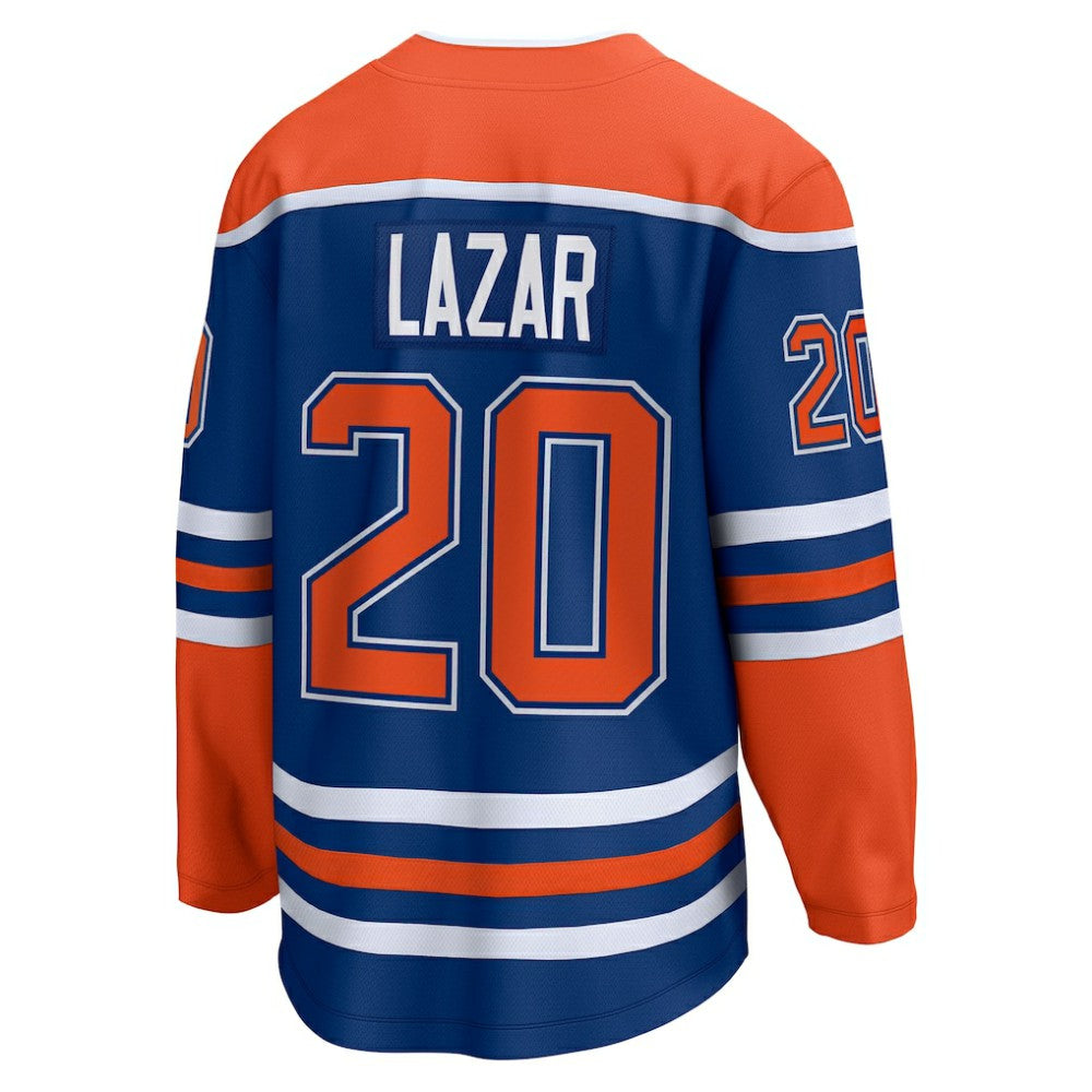 NHL Curtis Lazar Edmonton Oilers Fanatics Home Breakaway Jersey - Royal