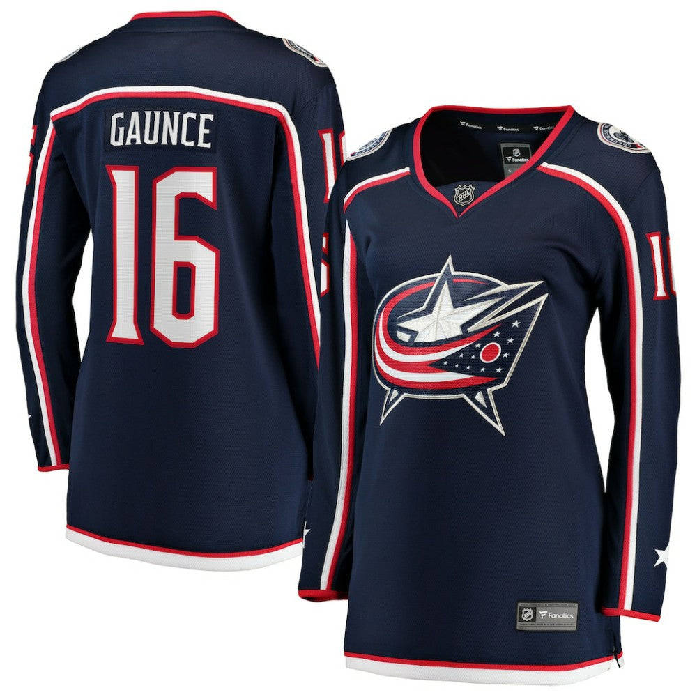 NHL Brendan Gaunce Columbus Blue Jackets Fanatics Women's Home Breakaway Jersey - Navy