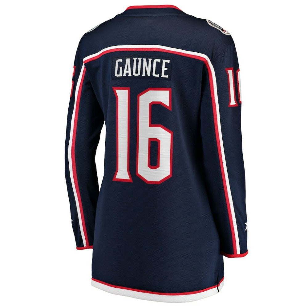 NHL Brendan Gaunce Columbus Blue Jackets Fanatics Women's Home Breakaway Jersey - Navy