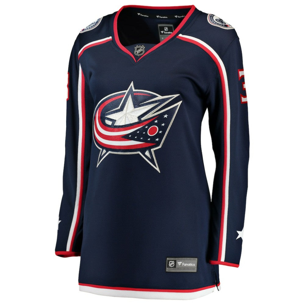 NHL Charlie Coyle Columbus Blue Jackets Fanatics Women's Home Breakaway Jersey - Navy