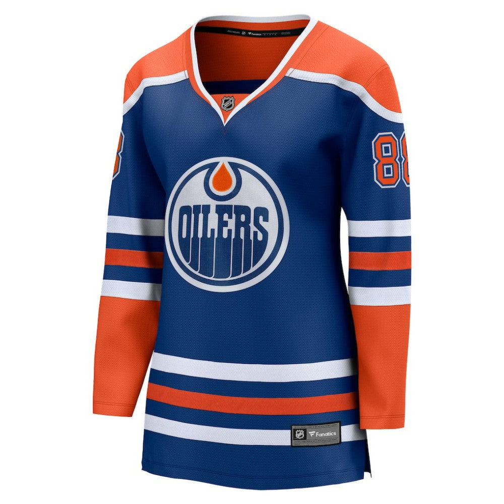 NHL Andrew Mangiapane Edmonton Oilers Fanatics Women's Home Breakaway Jersey - Royal