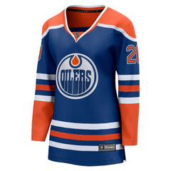 NHL Curtis Lazar Edmonton Oilers Fanatics Women's Home Breakaway Jersey - Royal