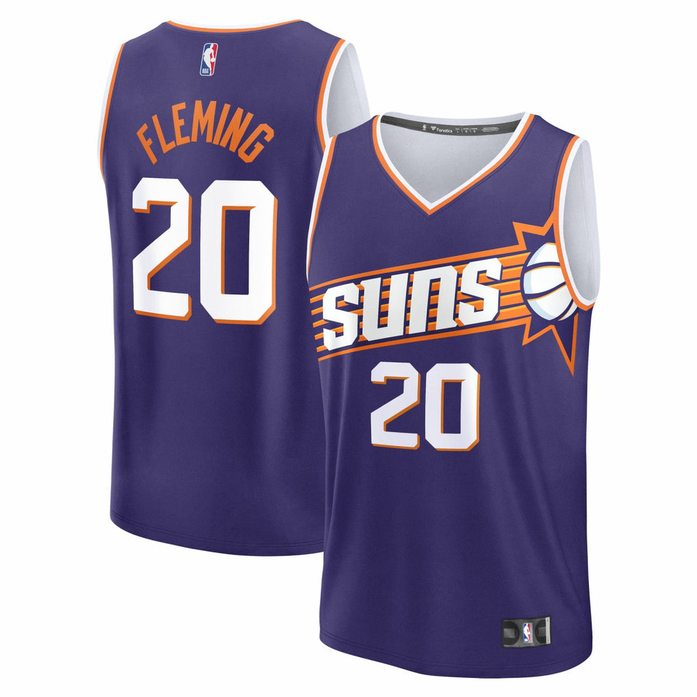Rasheer Fleming Phoenix Suns Youth Fast Break Replica Jersey Purple Icon Edition